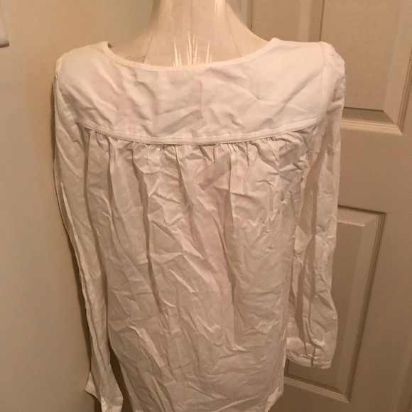 Patrick Robinson for Target blouse/tunic nwt white M print ad item - Picture 5 of 6